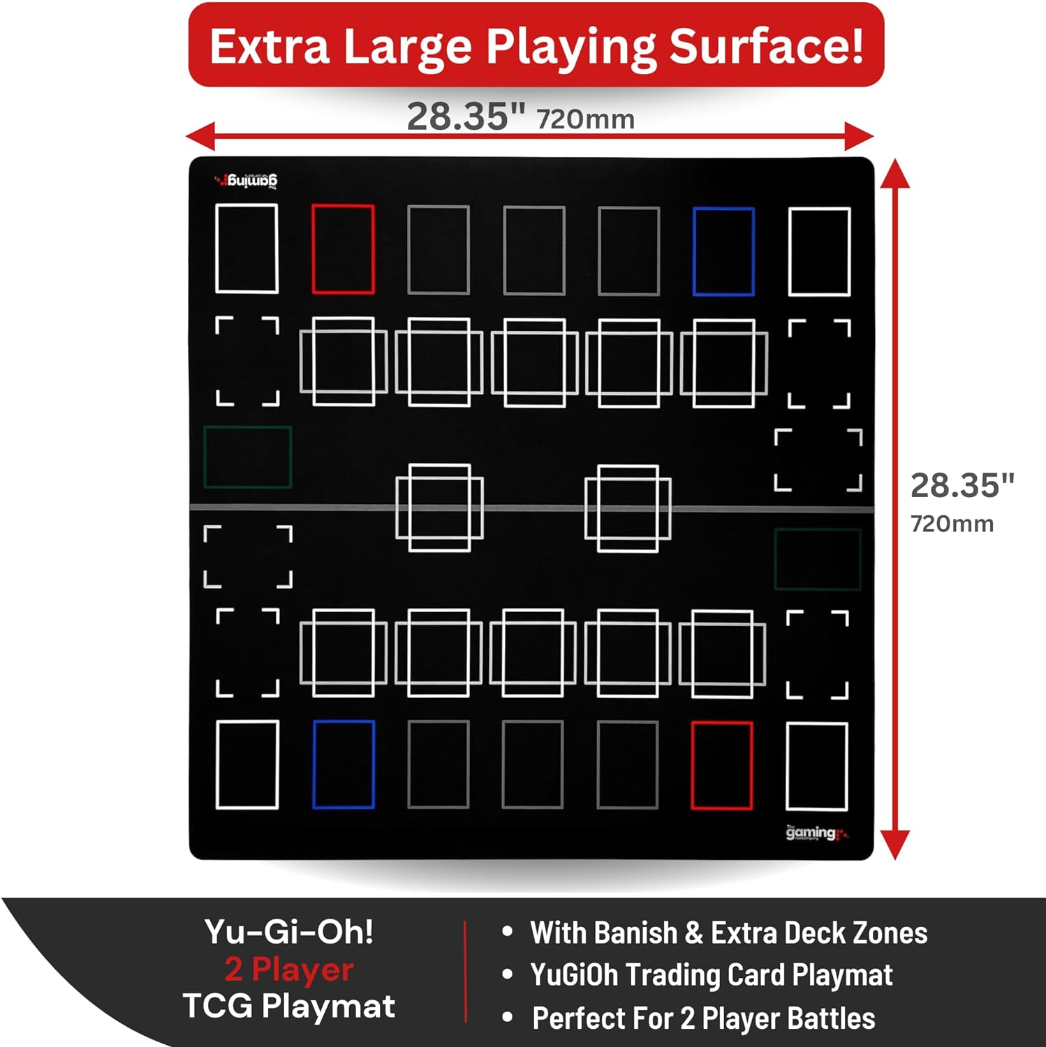 The Gaming Mat Company 2 Player Yu-Gi-Oh! Banish Playmat