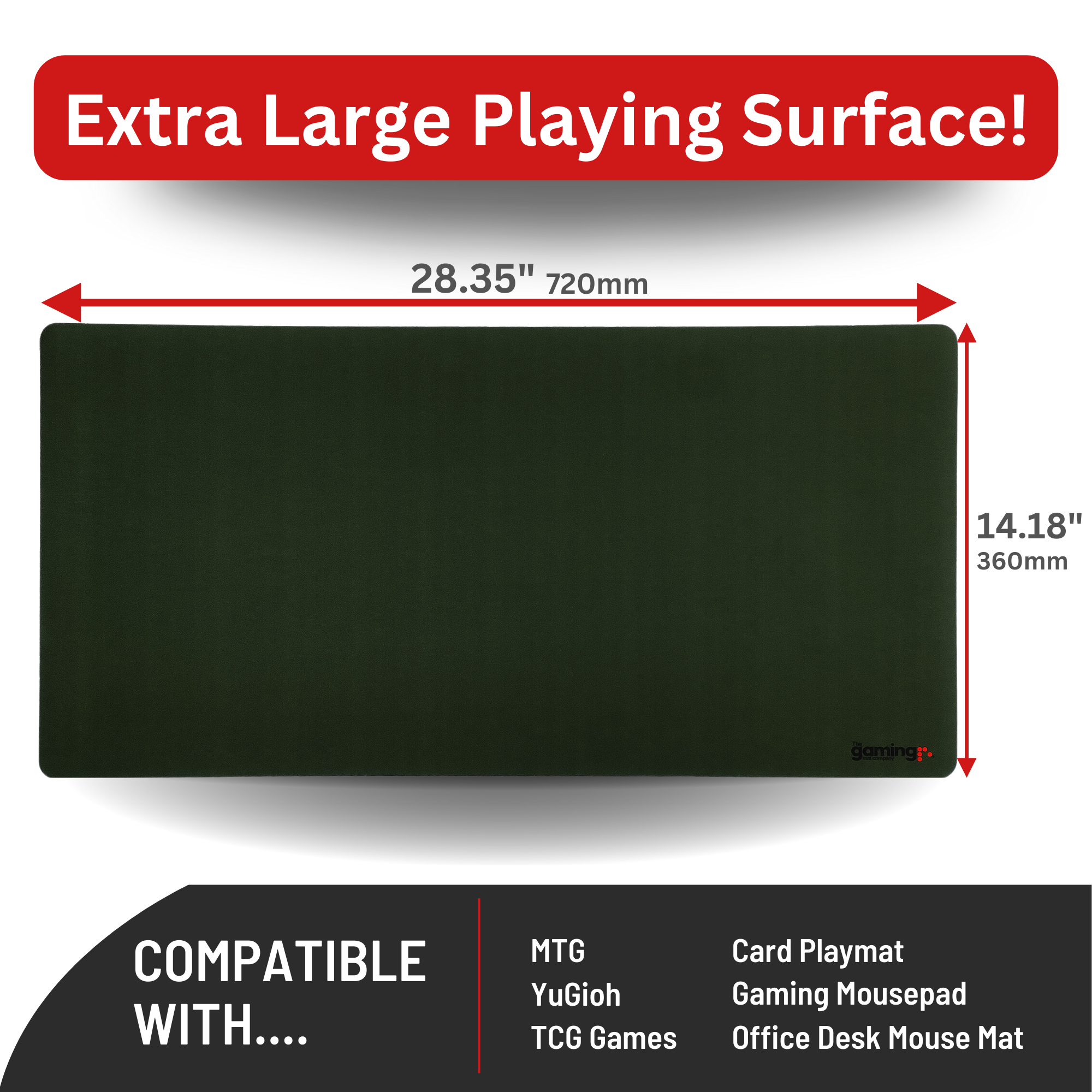 The Gaming Mat Company Single Player MTG Playmat & Gaming Mouse Pad - The Gaming Mat Company Single Player MTG Playmat & Gaming Mouse Pad -