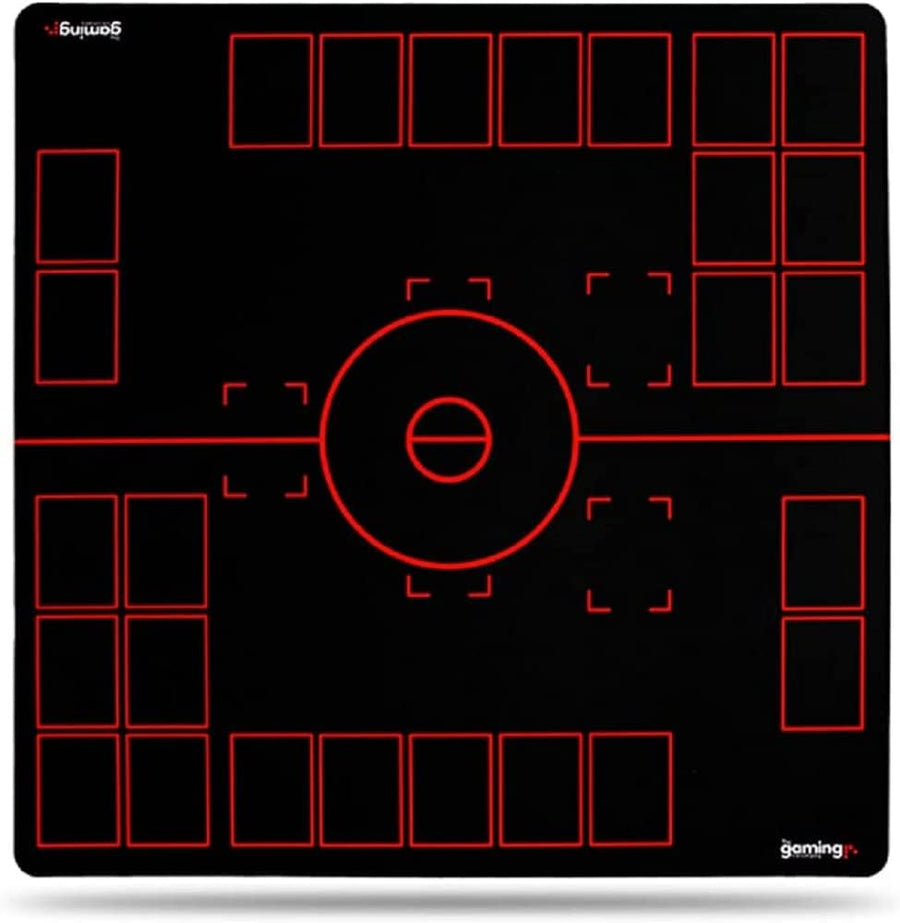 GMC Deluxe V2 Black & Red Pokemon Gaming Playmat