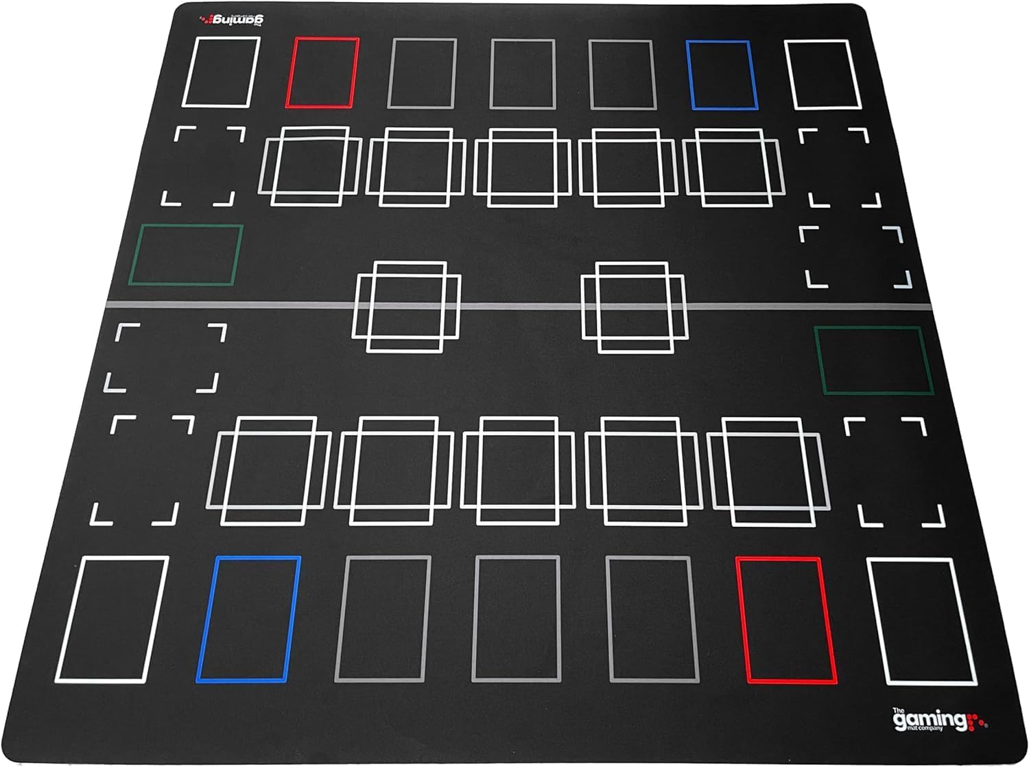 yugioh card mats Transcend Cards 2 Player Duel Link Zones Custom Playmat Premium natural rubber backing keeps the mat flat and stable on any table for focused duelling Yugioh Trading Card Game Playmat