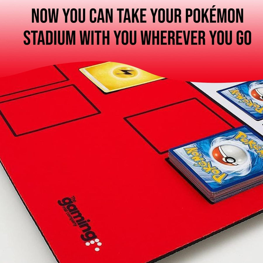The Gaming Mat Company 2 Player Compatible Pokemon Playmat for Pokemon Cards- XL 28.3