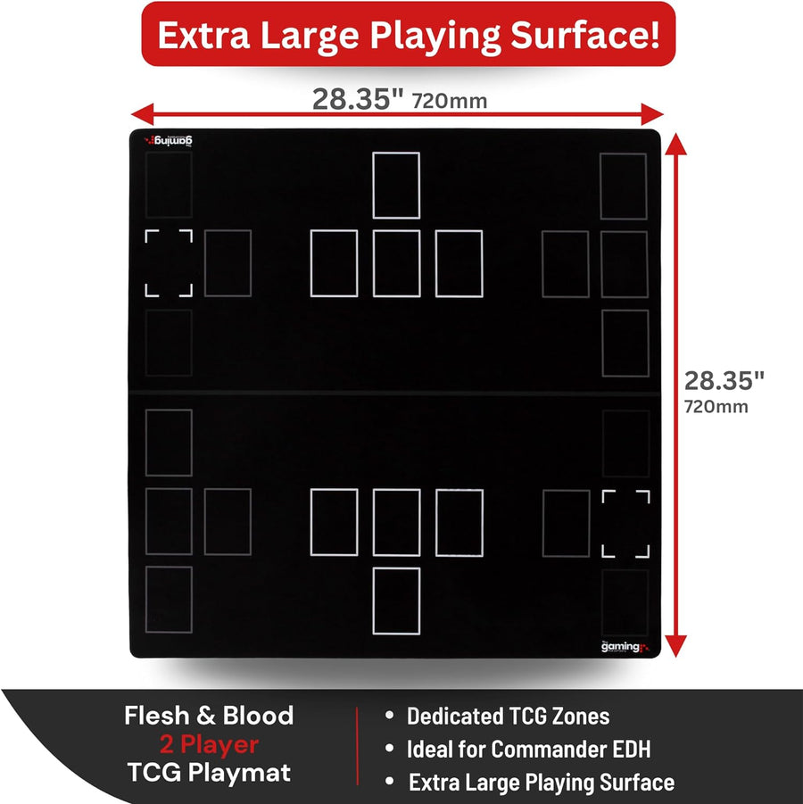 GMC Deluxe 2 Player Compatible Flesh and Blood TCG Stadium Mat Board Playmat