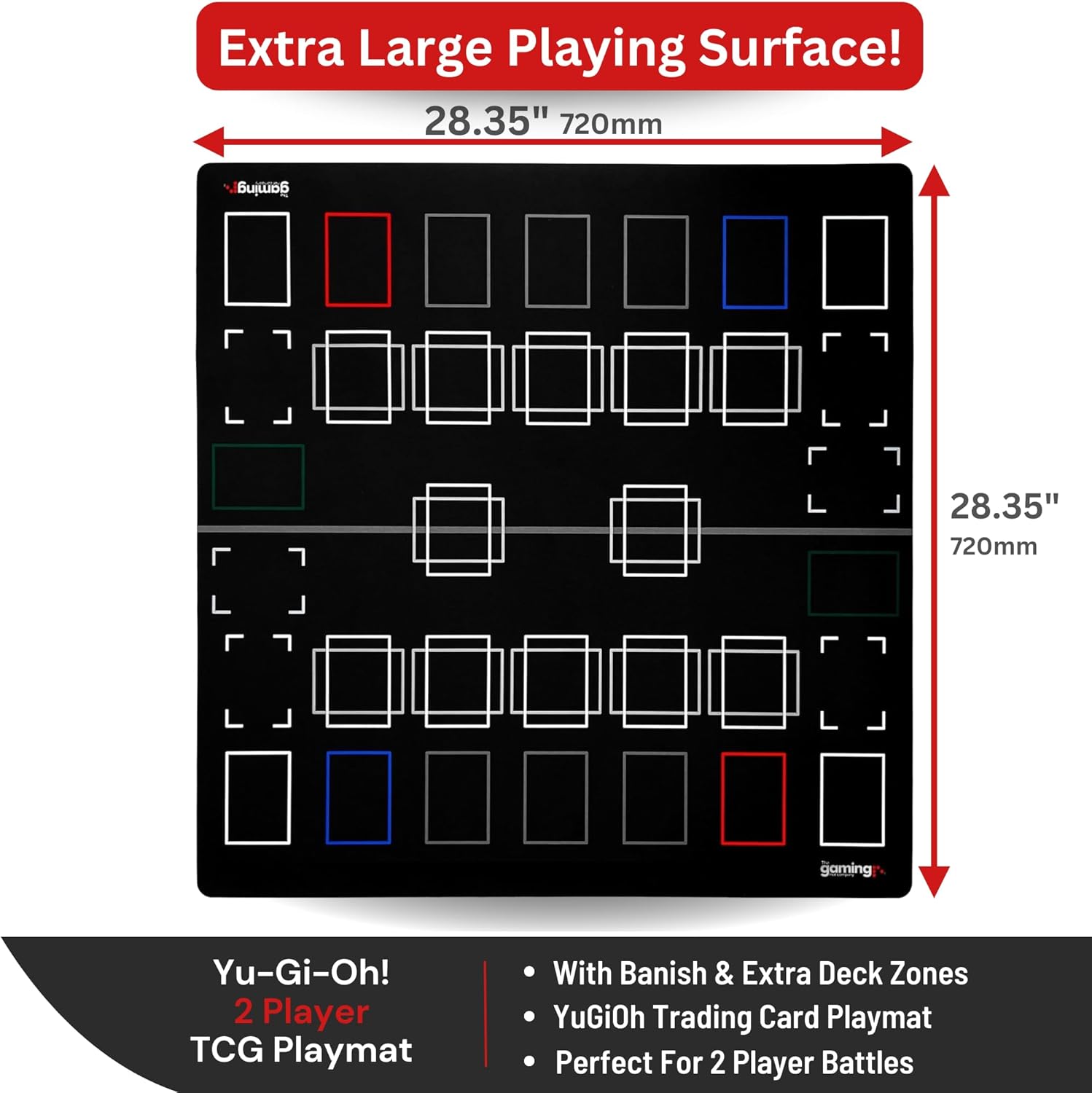The Gaming Mat Company 2 Player Yu-Gi-Oh! Banish Playmat