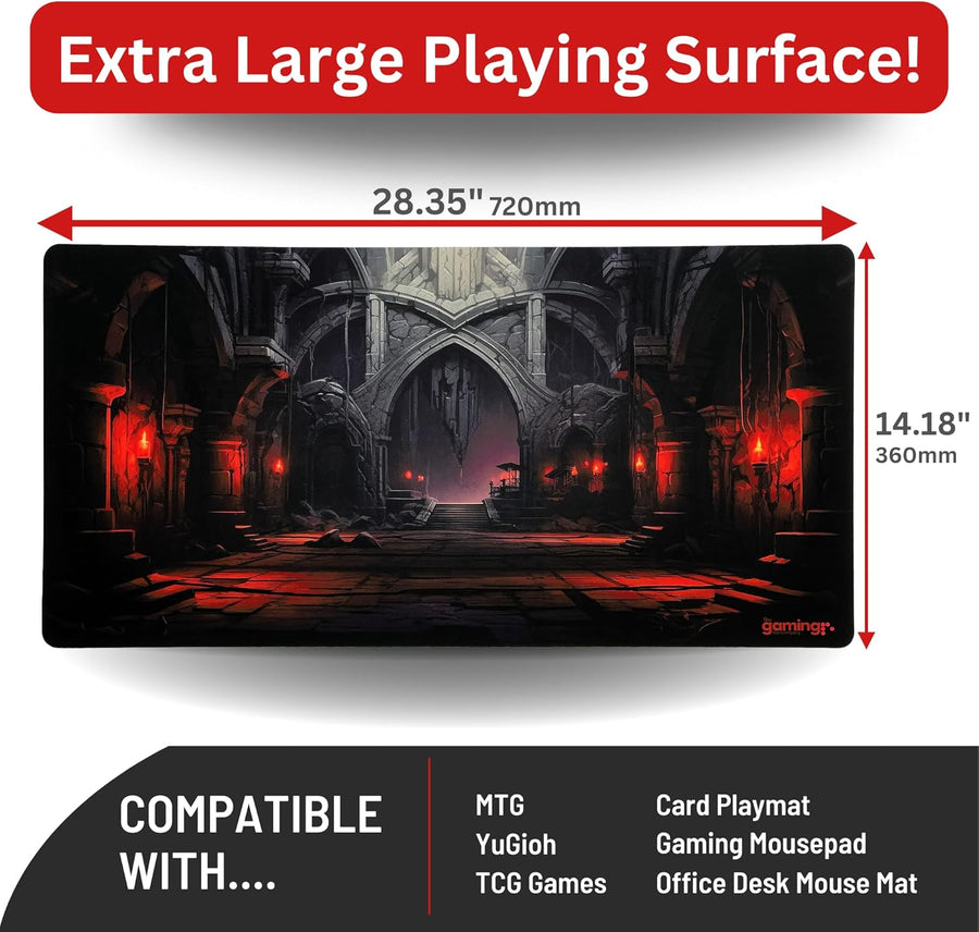 The Gaming Mat Company Single Player MTG Playmat & Gaming Mouse Pad - 28