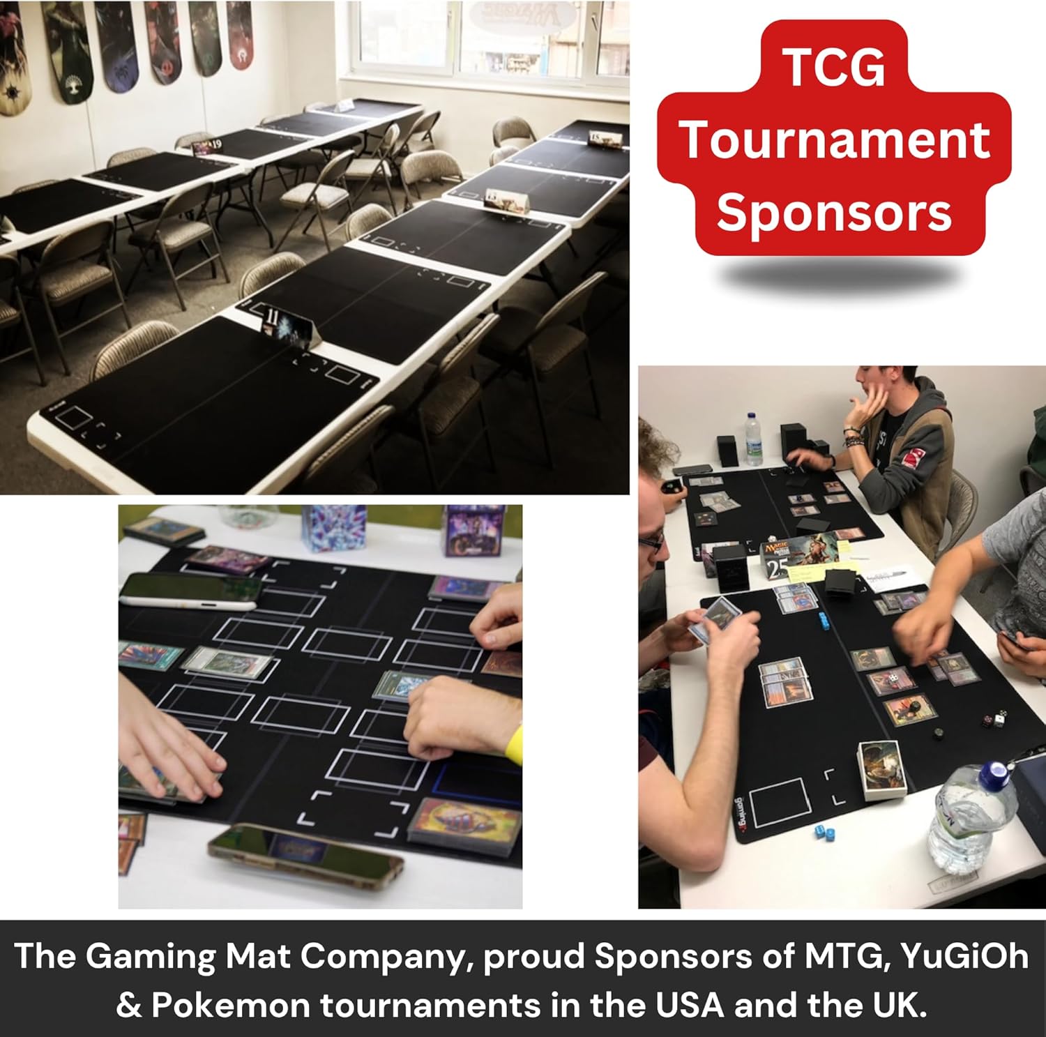 Deluxe YuGiOh 2 player Speed Duel Mat. – The Gaming Mat Company