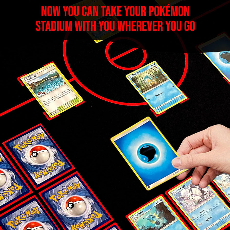 Pokemon TCG Playmat - Battle Academy Design, Non-Slip Rubber Mat (23.6"x13.8") | Use As Mousepad Too Pokemon Sorry! Board & Traditional Games Pokemon TCG Playmat - Battle Academy Design, Non-Slip Rubber Mat (23.6"x13.8") | Use As Mousepad Too Pokemon Sorry! Board & Traditional Games