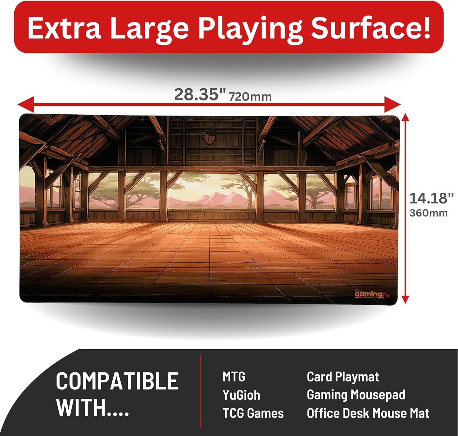 The Gaming Mat Company Single Player MTG Playmat & Gaming Mouse Pad