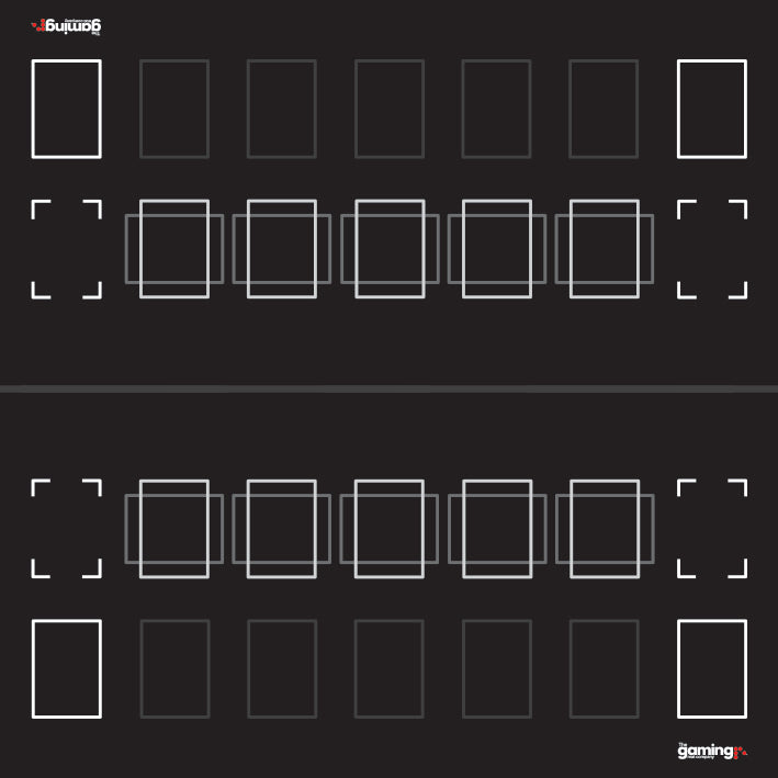 The Gaming Mat Company Compatible With Yu-Gi-Oh! Standard Playmat. Single Player TCG Playmat for Yu-Gi-Oh! Cards. Large 28