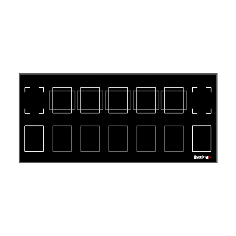 GMC Deluxe YuGiOh Single Player Duelling Mat Board Playmat