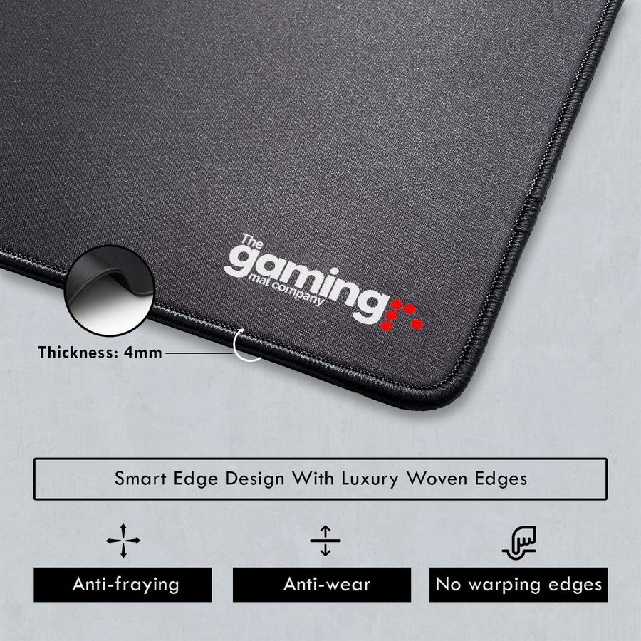 Pro Black X2 Gaming Mouse Pad