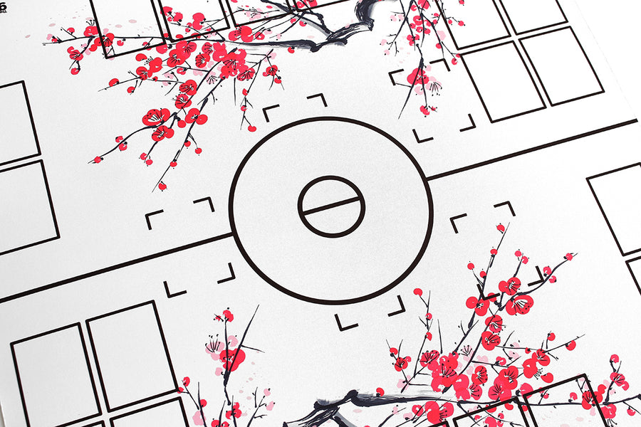 GMC Cherry Blossom Pokemon Gaming Playmat