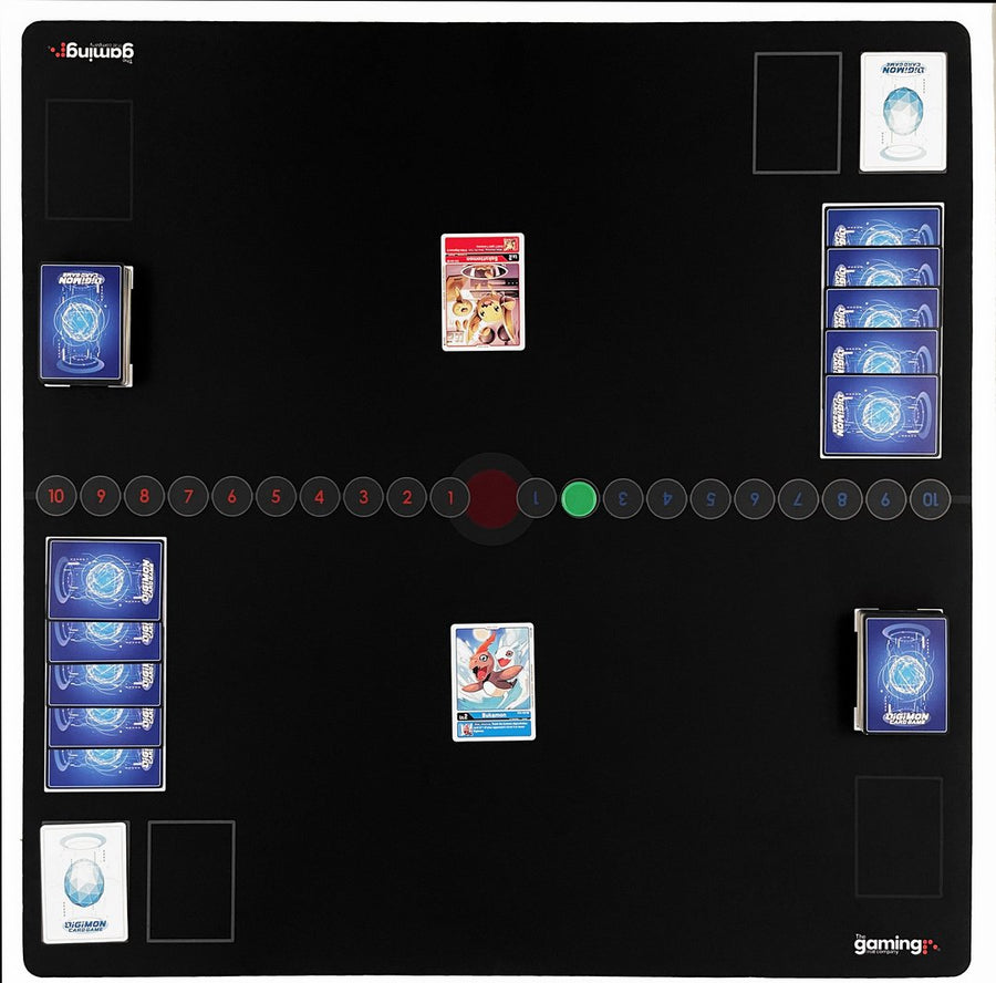 digimon card game playmat template Deluxe 2 Player Digimon TCG Playmat & Carry Tube