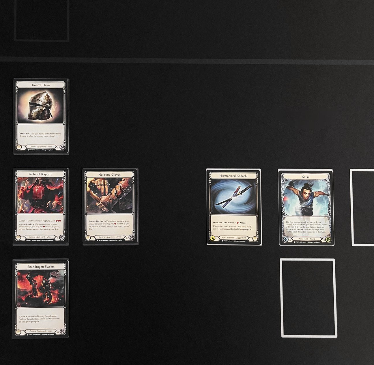 フレッシュ アンド ブラッド カード ゲーム マット、2 人用 FAB