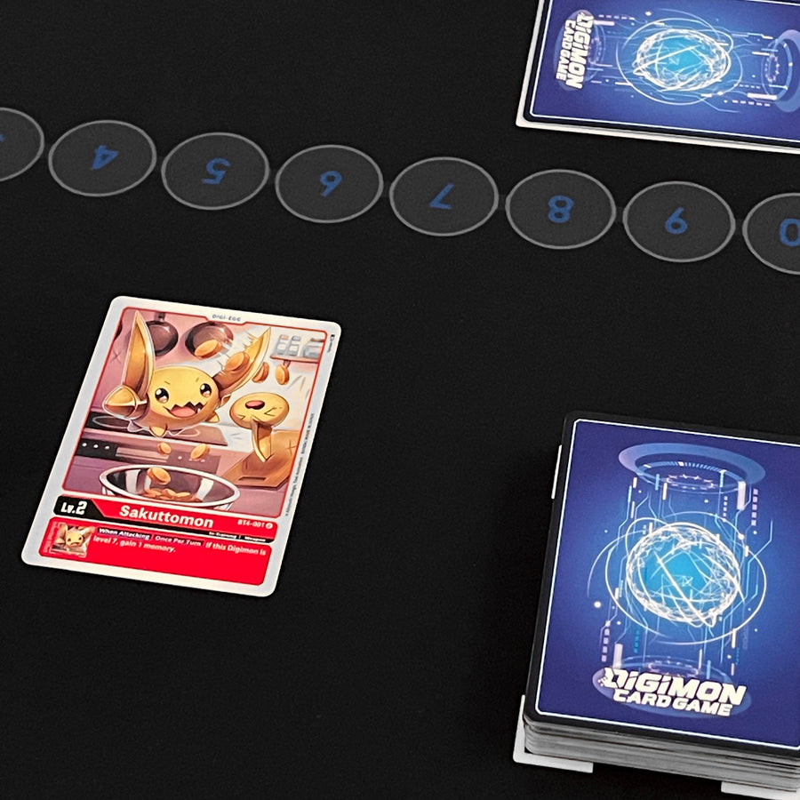 GMC Deluxe 2 Player Digimon TCG Playmat | Digimon Trading Card Game mat The Gaming Mat Company GMC Deluxe 2 Player Digimon TCG Playmat | Digimon Trading Card Game mat The Gaming Mat Company