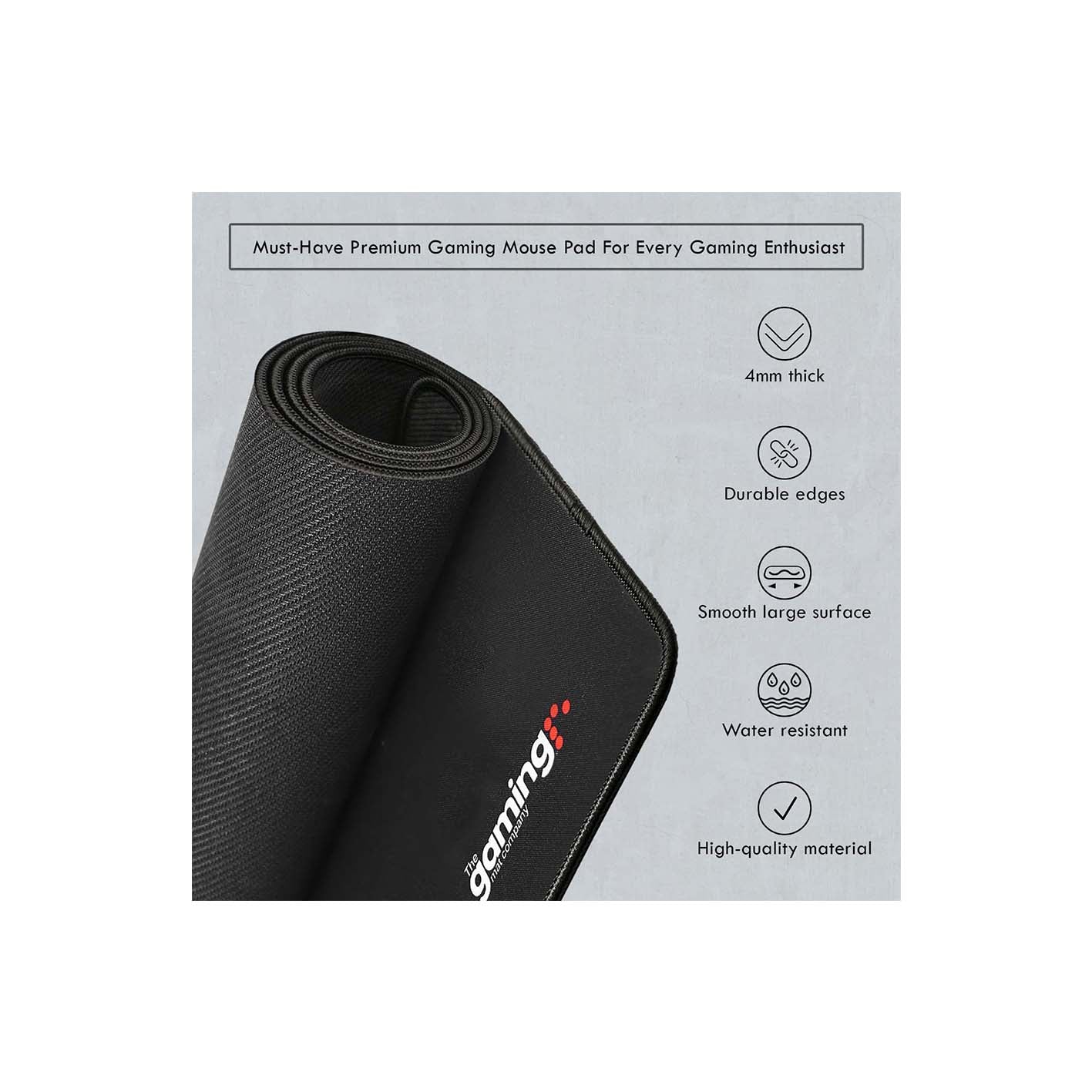 Pro Black X2 Best Gaming Mouse Pad Gaming Mouse Mat Best Desk Mat